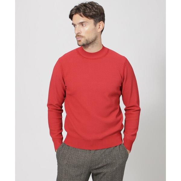 「EPOCA UOMO」 長袖ニット 48 レッド メンズ