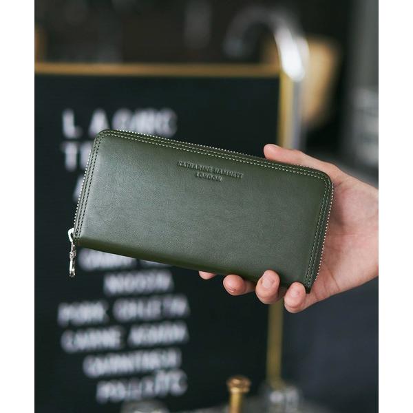 「KATHARINE HAMNETT LONDON 」 財布 FREE グリーン メンズ