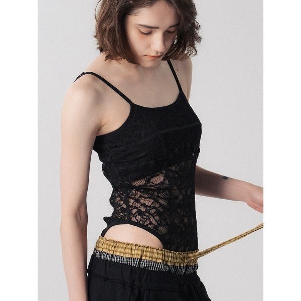 カップ付き キャミソール LACE CAMI BODYSUIT