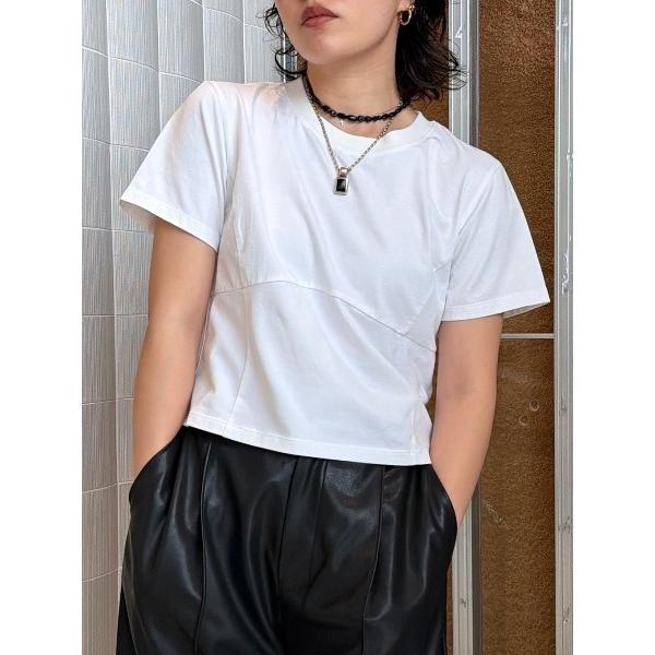 tシャツ 半袖 PIGMENT CROPPED TEE レディース