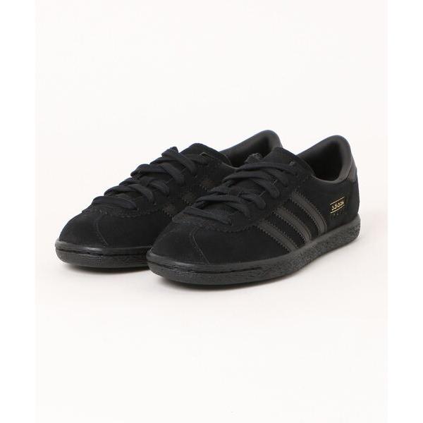 「adidas」 ローカットスニーカー 24.5cm ブラック メンズ