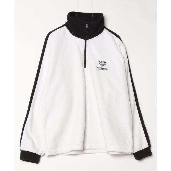 「Mark Gonzales」 ワンポイントスウェットカットソー L ホワイト メンズ