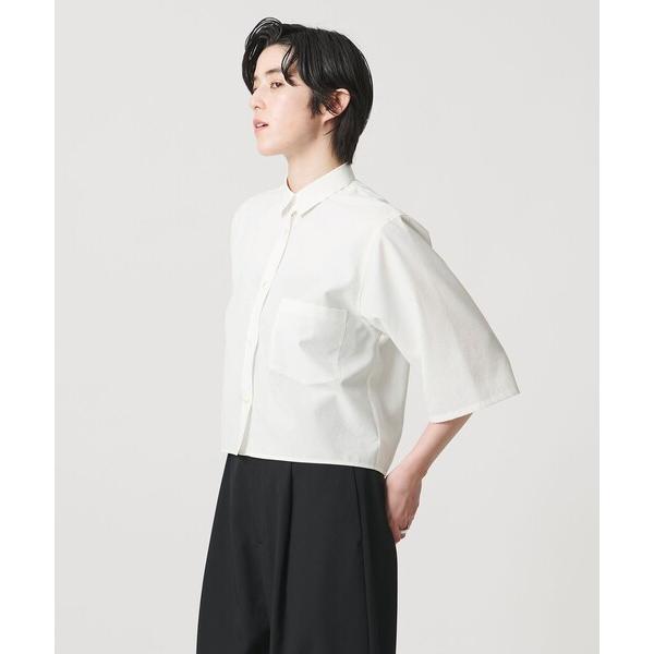 ブラウス シャツ 「MARW UNITED ARROWS」タイプライター 7分袖 シャツ レディース