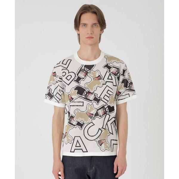 tシャツ ガーズマン＆コーギーニットTシャツ メンズ