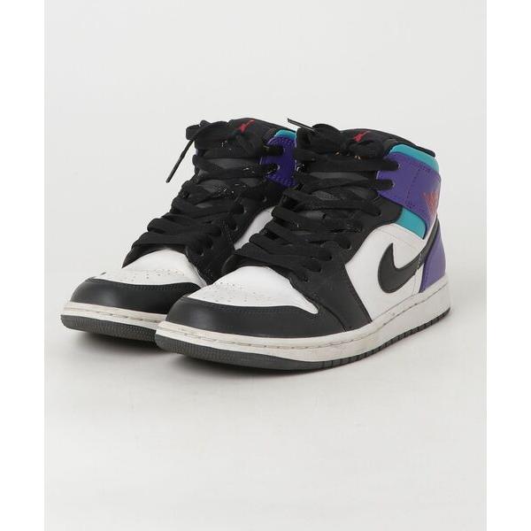 「NIKE」 ハイカットスニーカー 25.5cm ブラック メンズ