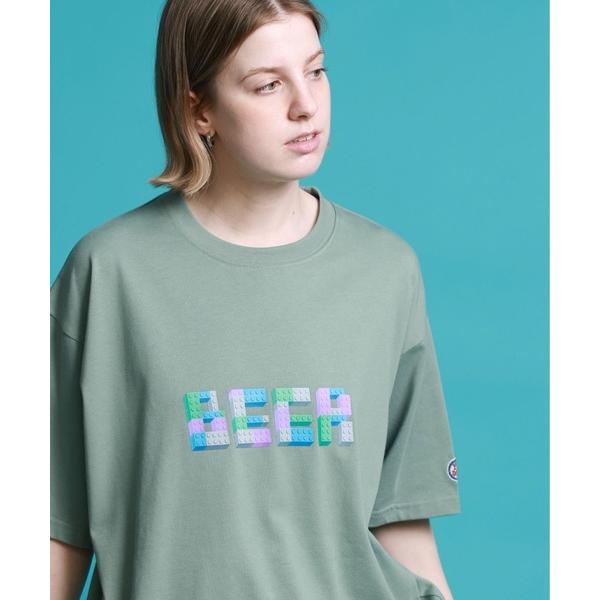 tシャツ YOIDORE ブロック ビール TEE メンズ レディース