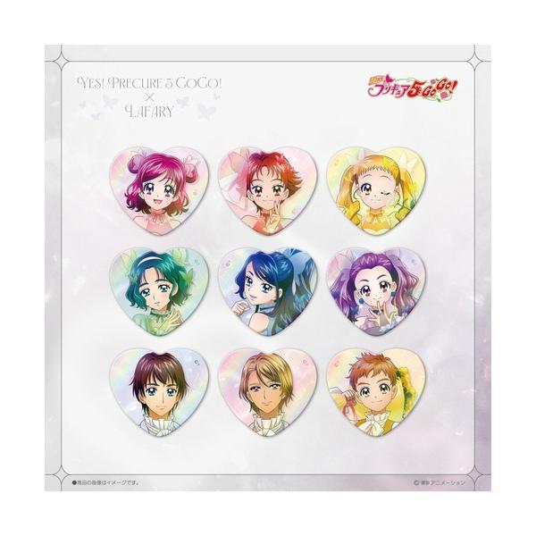 バッジ 「Yes！プリキュア５GoGo！×LAFARY」ランダム缶バッジ