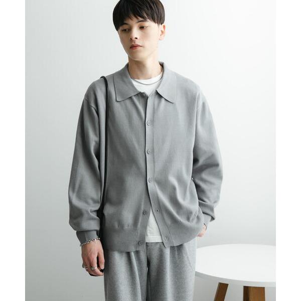 「SENSE OF PLACE by URBAN RESEARCH」 カーディガン LARGE グレー メンズ