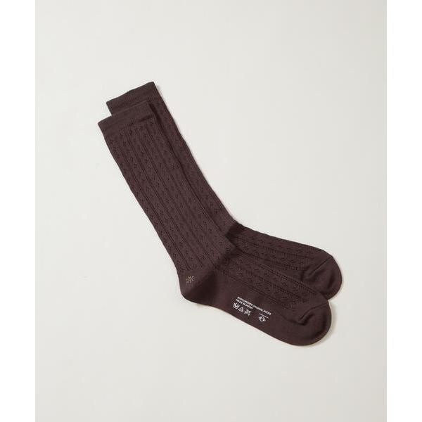靴下 MARCOMONDE/eyelet socks レディース
