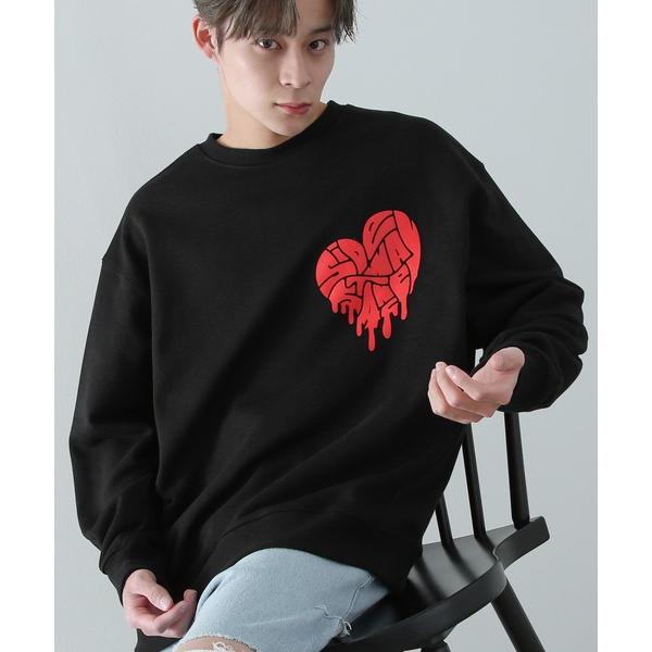 「SIDEWAY STANCE」 スウェットカットソー X-LARGE ブラック メンズ