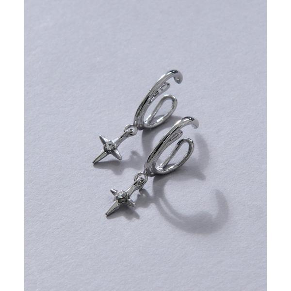 イヤーカフ inlaid stone cross ear cuff/インレイドストーンクロスイヤーカフ メンズ レディース