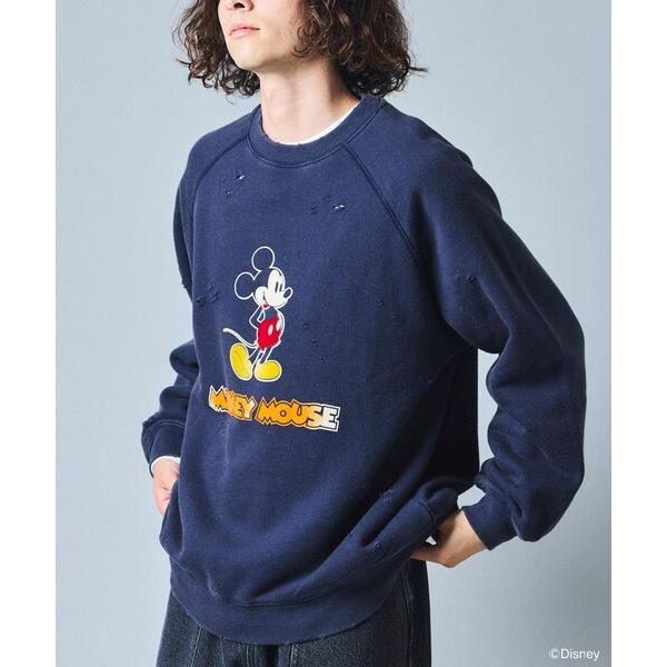 「FREAK'S STORE」 スウェットカットソー MEDIUM ネイビー メンズ