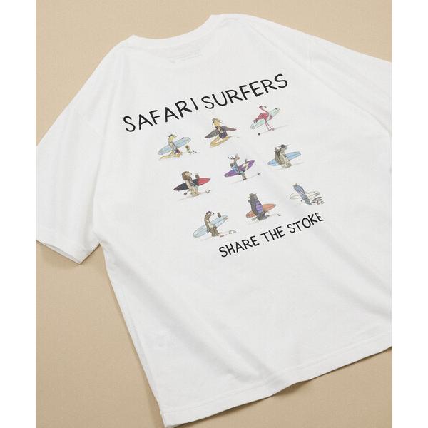tシャツ JONAS CLAESSON/ジョナス クレアッソン Safari Surfers Short Sleeve Tee/サファリサーファーズ バックプリントTシャツ メンズ
