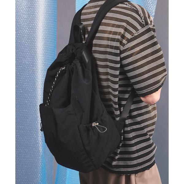 デイバック リュック 「UNISEX」Nylon Knapsack/ナイロンナップリュック「MAISON SPECIAL/メゾンスペシャル」