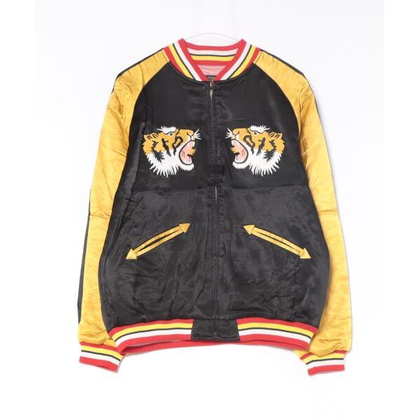 uvカット スカジャン HOUSTON / RAYON SOUVENIR JACKET TIGER/ 51525 メンズ レディース