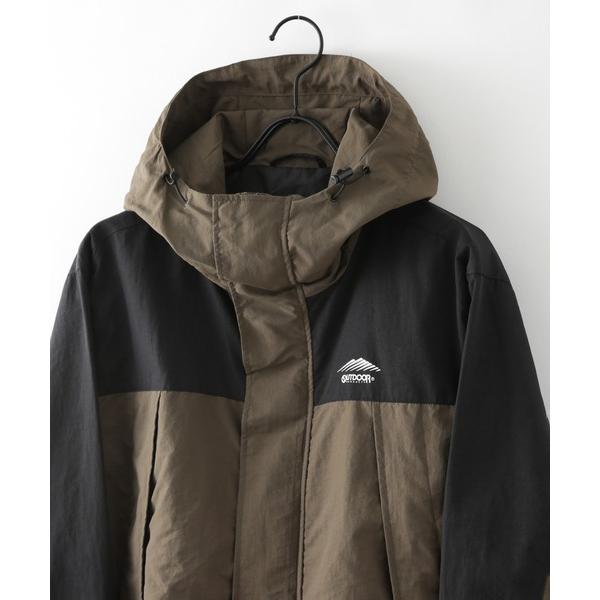 「OUTDOOR PRODUCTS」 マウンテンパーカー LARGE カーキ メンズ