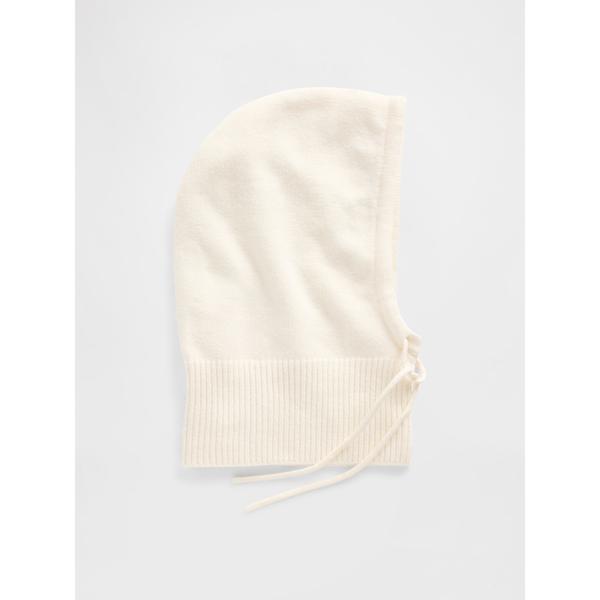 「GAP」 ニットキャップ ONE SIZE アイボリー レディース
