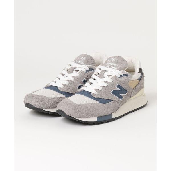 「New Balance」 ローカットスニーカー 26.5cm グレー メンズ