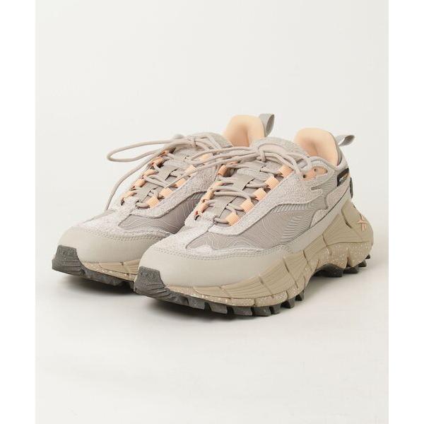 「Kinetics」 「Reebok」ローカットスニーカー 25.5cm ベージュ メンズ