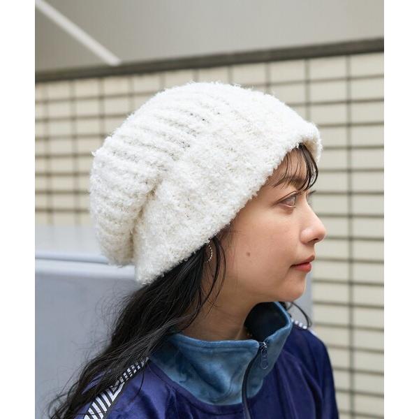「FREAK'S STORE」 ニットキャップ ONE SIZE ホワイト レディース
