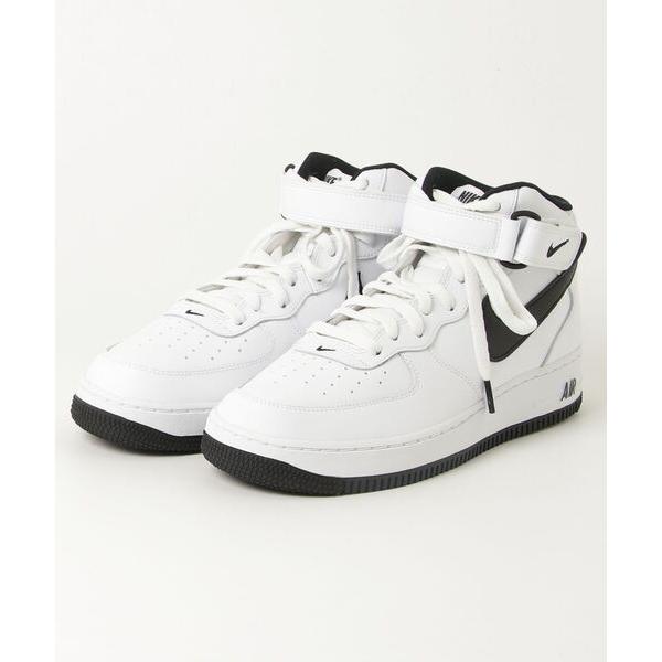 「NIKE」 ハイカットスニーカー 27cm ホワイト メンズ