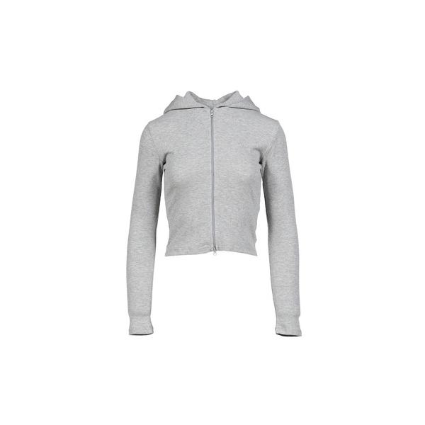 パーカー G  CLASSIC ESSENTIAL RIB ZIP-UP レディース