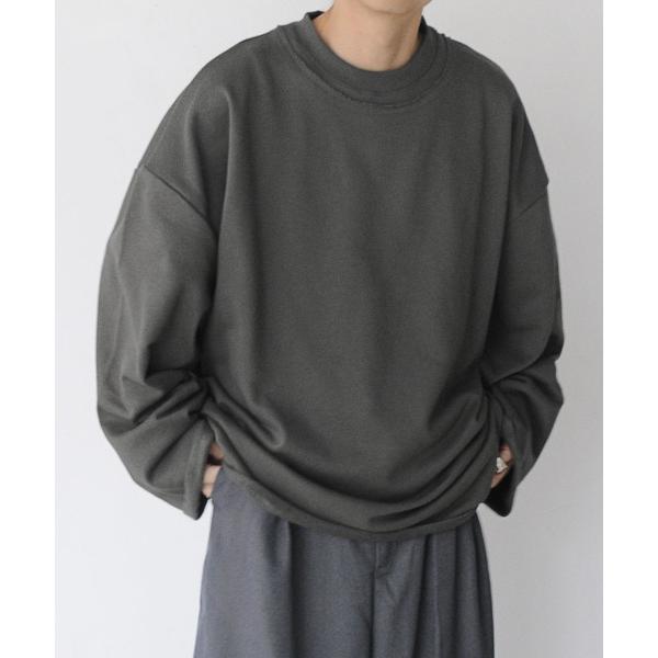 「Nilway」 スウェットカットソー MEDIUM チャコール メンズ