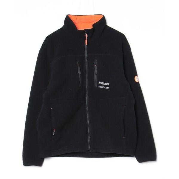 「VAULTROOM」 Polartec Compass Fleece「Marmotコラボ」 L ブラック メンズ
