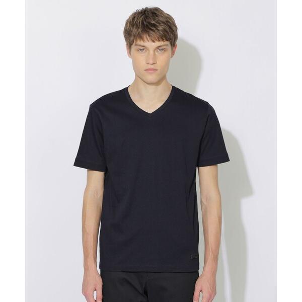 tシャツ 「WEB限定」マーセライズVネックTシャツ メンズ
