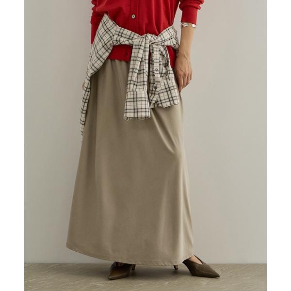 ロング スカート キュプラジャージーイージースカート