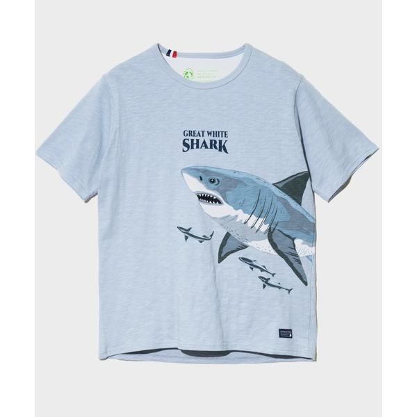 tシャツ ESPACE VERT/エスパスヴェール　シャーク S/S TEE メンズ レディース
