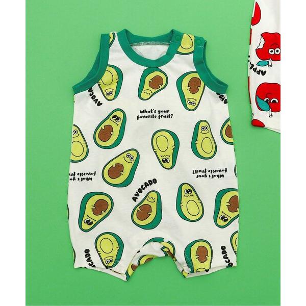 ベビー服 ロンパース 「リンク」BREEZEMART ベジポップタンクロンパス
