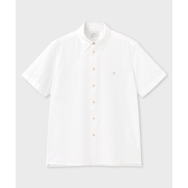 シャツ 半袖 ワンポイントストライプ 半袖シャツ / 162314 524T メンズ