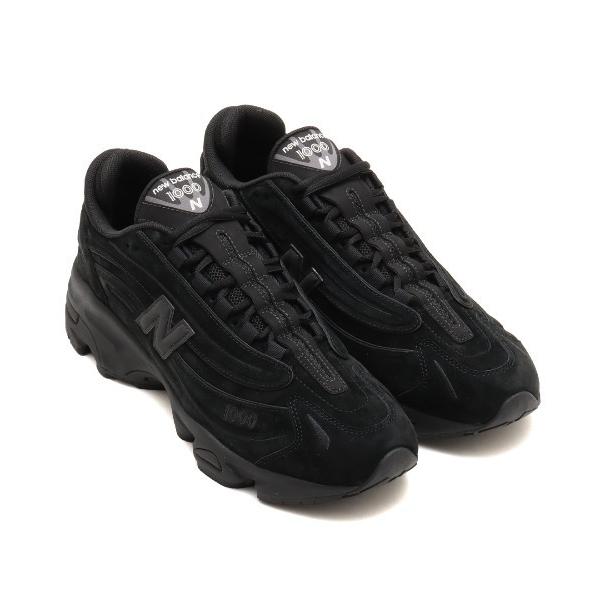「New Balance」 ローカットスニーカー 27.5cm ブラック メンズ