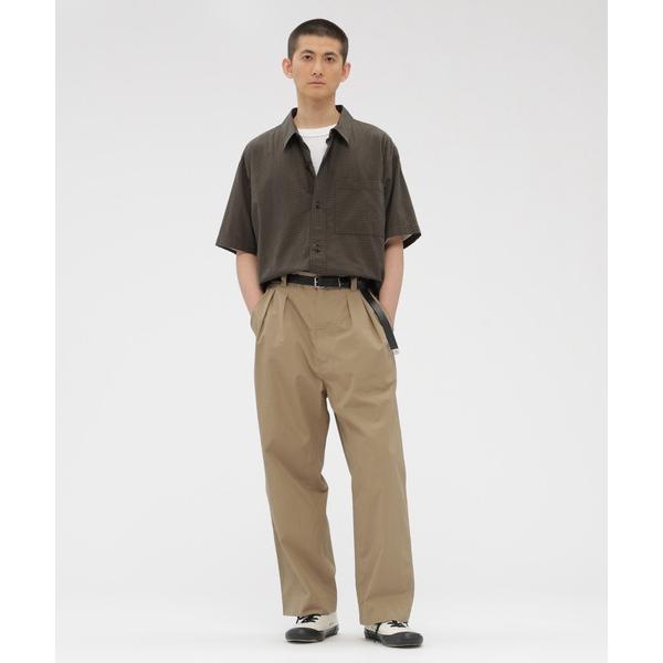 パンツ FINE COMPACT COTTON POPLIN メンズ
