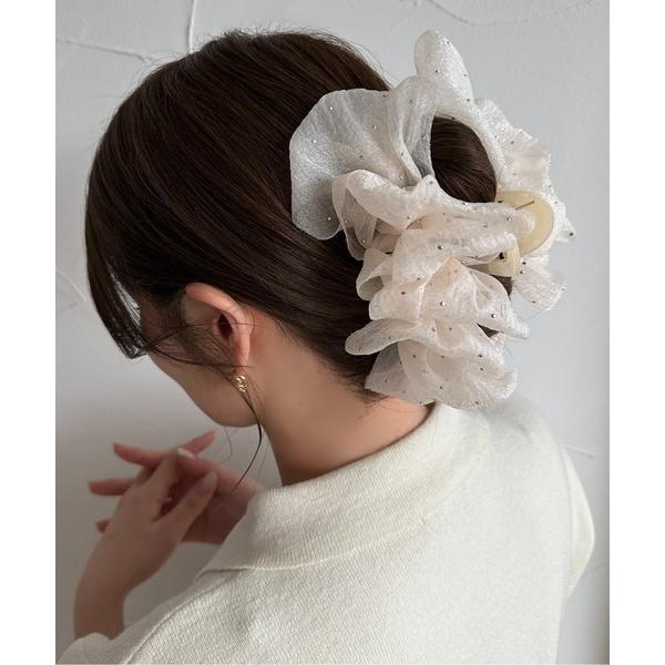 ヘアクリップ 「apres jour clair」ストーンシアーバンズクリップ