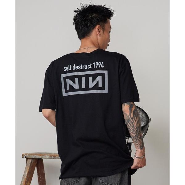 tシャツ NINE INCH NAILS/ナイン・インチ・ネイルズ SELF DESTRUCT 94 NineInchNalls Classic LOGO TEE フォトTシャツ グラフィックT 秋 秋服 2026年秋冬
