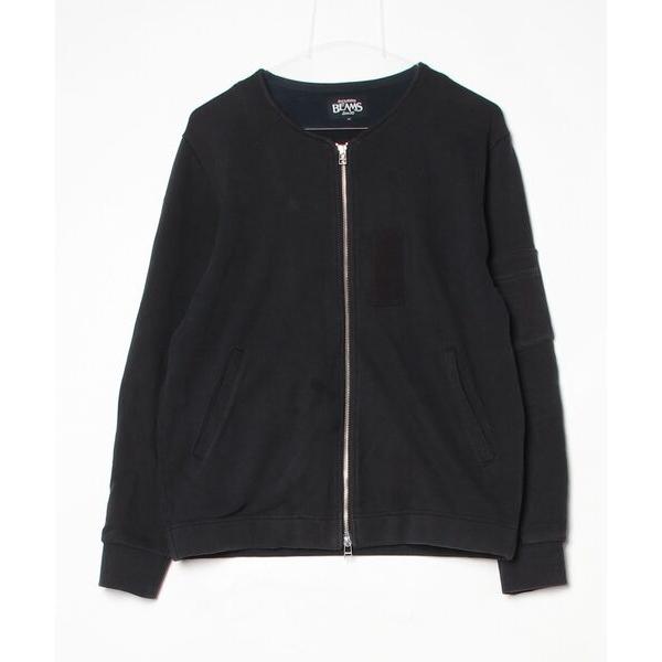 「BEAMS」 カーディガン MEDIUM ブラック メンズ