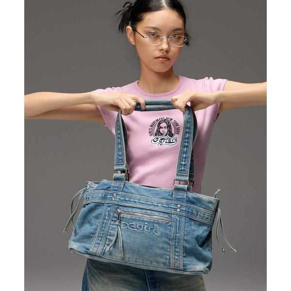 ハンドバッグ FADED MILLS LOGO SQUARE BAG