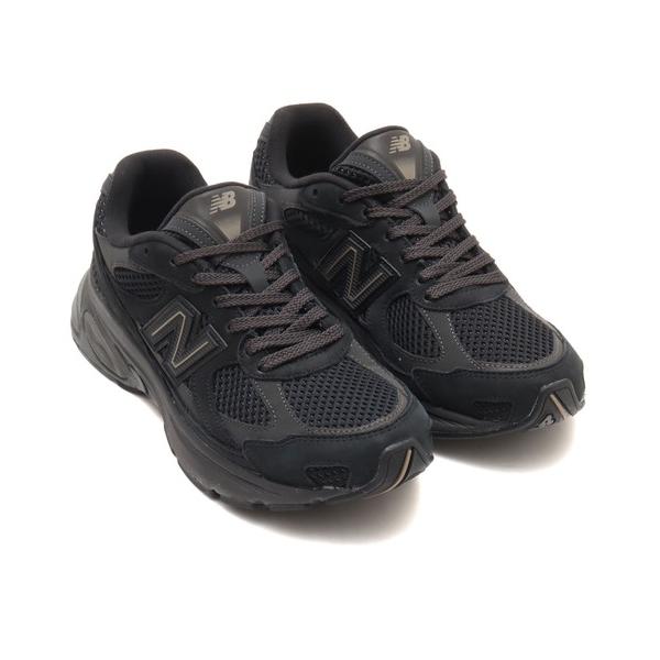 「New Balance」 ローカットスニーカー 26.0cm ブラック メンズ