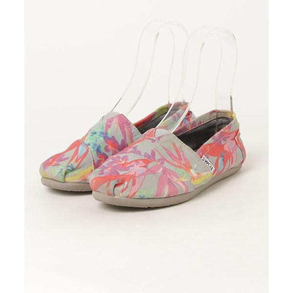 「TOMS」 スリッポン 6.5 グレー レディース