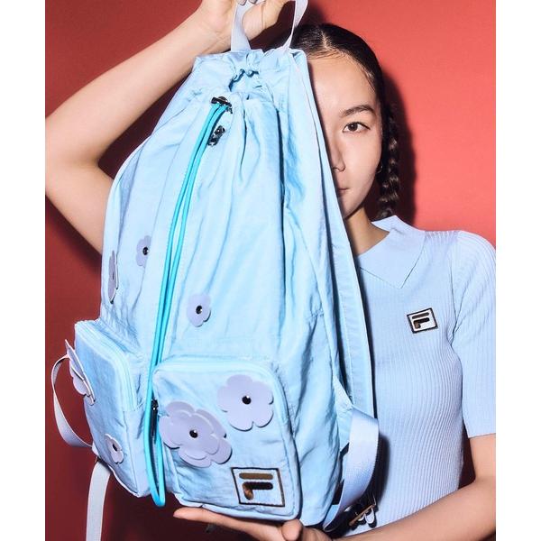 デイバック リュック Casselini(キャセリーニ)FILAフラワーバックパック レディース