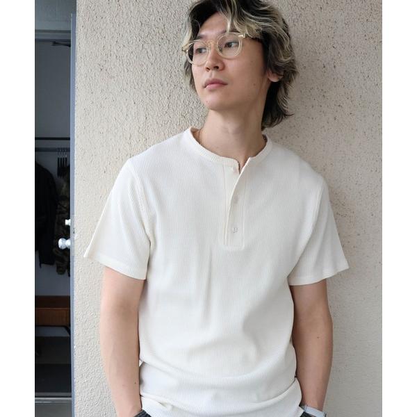 ヘンリーネック tシャツ JE-サーマル/ピグメント　ヘンリーネック　SSTEE メンズ レディース
