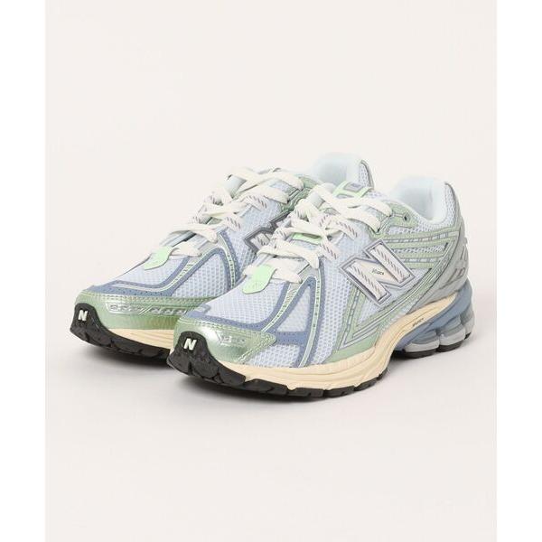 「New Balance」 ローカットスニーカー 23.0cm ブルー メンズ