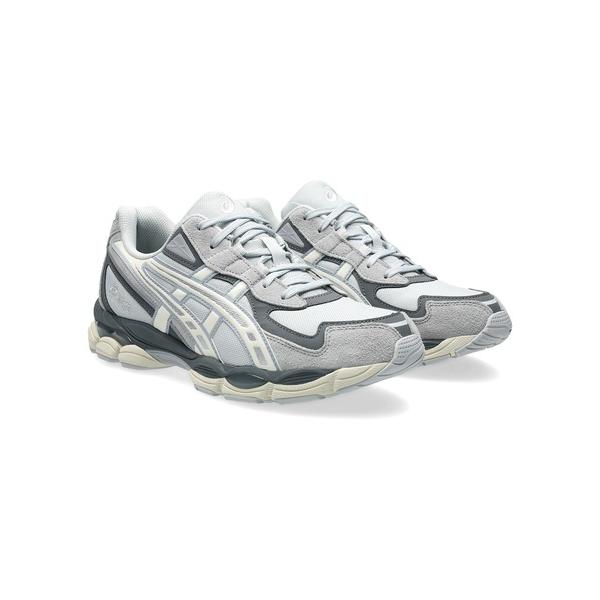 「ASICS」 ローカットスニーカー 24 グレー×ホワイト メンズ