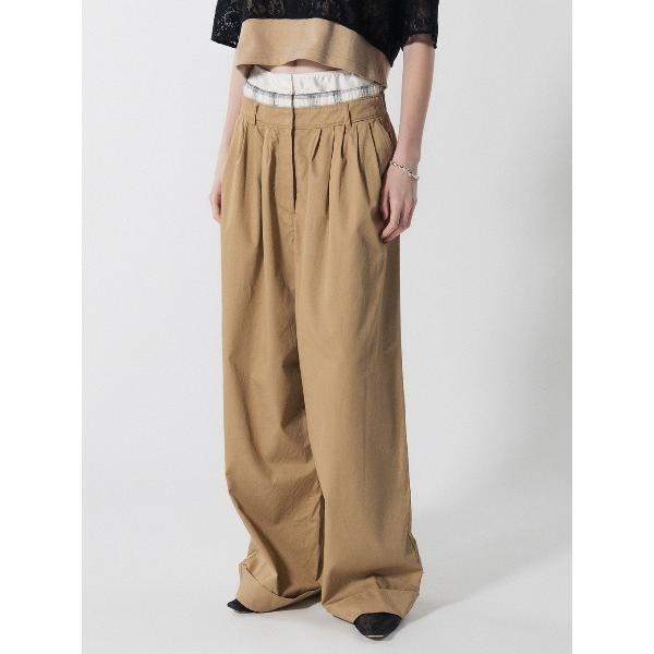 チノパン MULTIPLY WAIST PANTS レディース