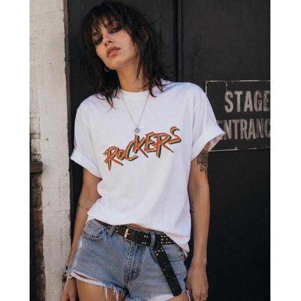 tシャツ 「 WORN FREE / ウォーンフリー 」ROCKERS LOGO S/S TEE メンズ レディース