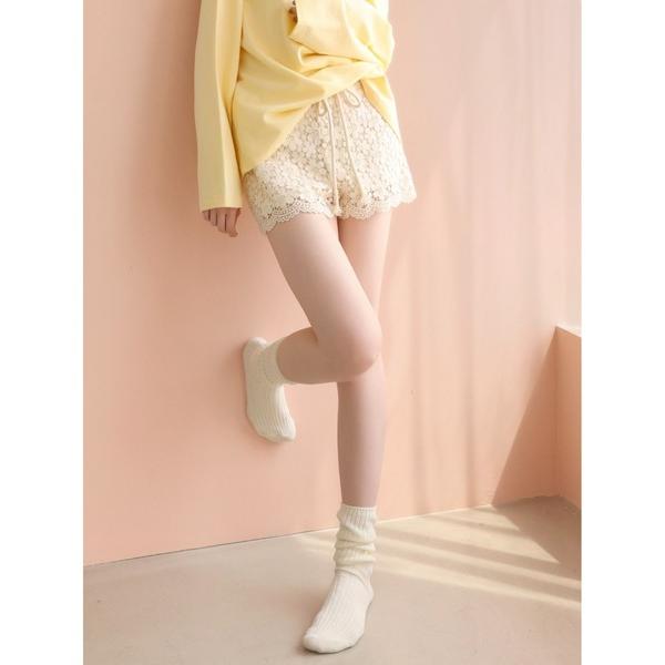 パンツ floral lace shorts レディース