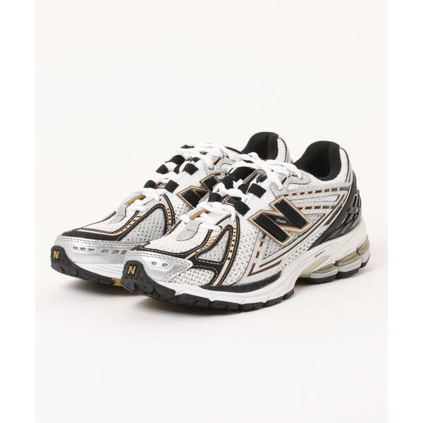 「New Balance」 ローカットスニーカー 24.5cm シルバー メンズ