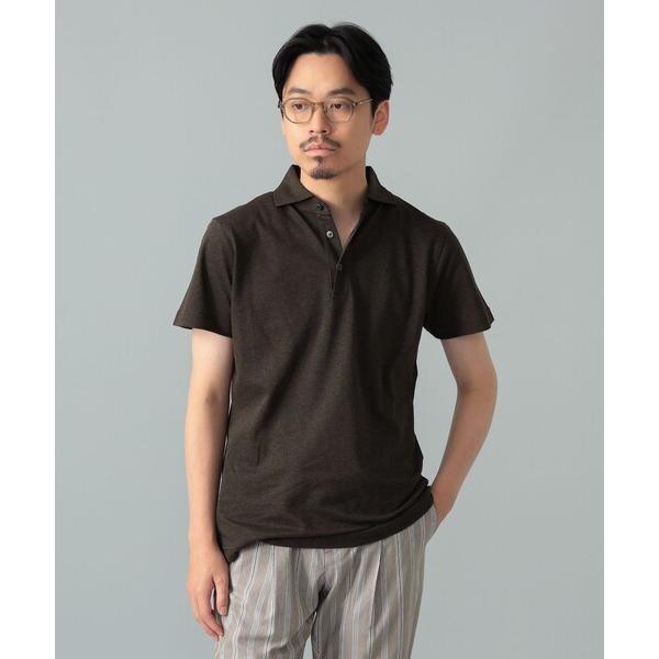 ポロシャツ 半袖 「別注」MORGANO / コットン カノコ ショートスリーブ ポロシャツ メンズ